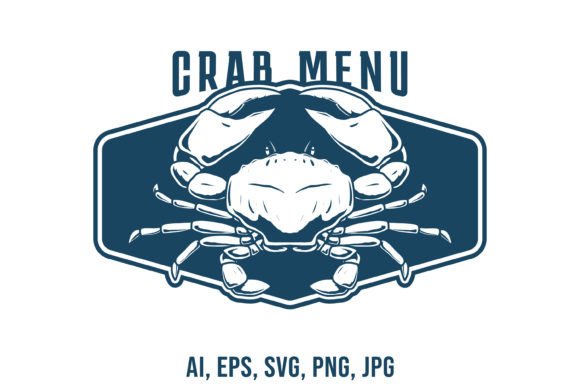 Download Crab Menu Logo Design Template - Men Collection