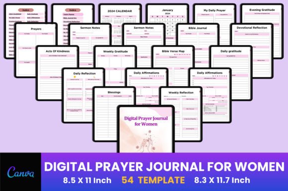 Download Digital Prayer Journal for Women - Prayer journal for women Collection