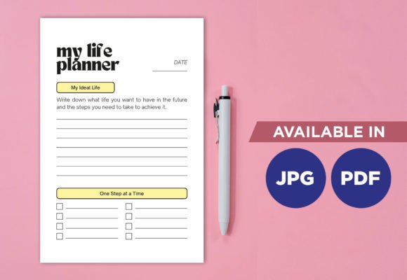 Download Life Planner Productivity Planifier - Planner productivity Collection