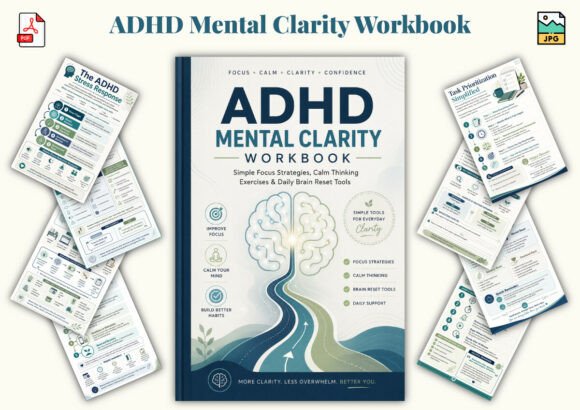 Download ADHD Mental Clarity Workbook - Men Collection