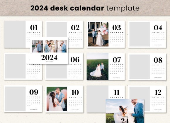 Download 2024 Photo Calendar Template - Photo calendar Collection